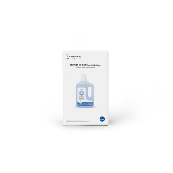 ECOVACS 1L Reinigungslösung für Winbot W1 PRO,W2,W2 OMNI,W2 PRO,W2 PRO OMNI,WINBOT MINI,W2S,W2S OMNI Fensterputzroboter, Originalzubehör
