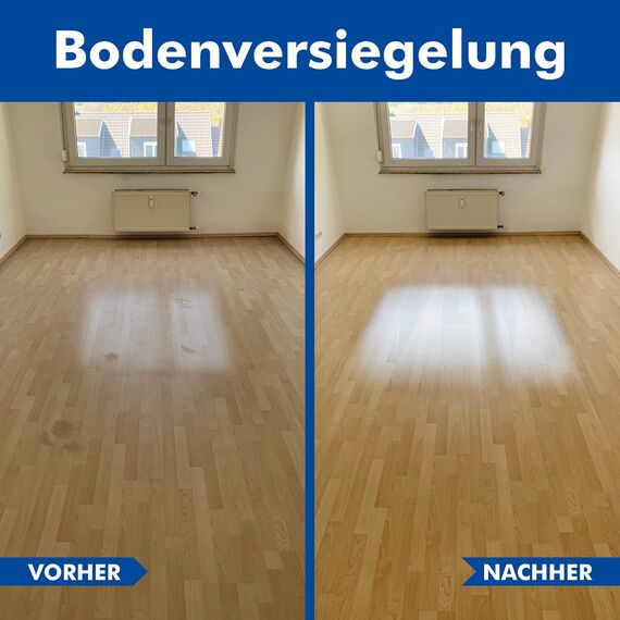 ABACUS® Bodenversiegelung, Parkettversiegelung, Laminatversiegelung, PVC-Versiegelung, Dielenversiegelung, Korkversiegelung,– Bodenversiegelung 1000 ml (2310)