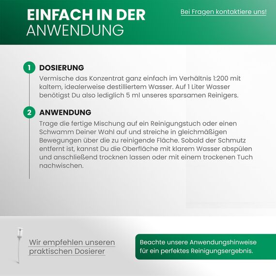 BiOHY Vordach- und Terrassenreiniger (3 x 1 Liter) | Bio Konzentrat für Glasdächer, Kunststoffdächer, Wintergärten | Nachhaltige Reinigung & Pflege | Hohe Wirksamkeit und strahlender Glanz