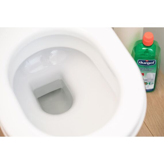 durgol Forte extra starker Entkalker für Urinstein & Kalk (1000ml) - Urinsteinentferner & Kalkentferner für WC, Dusche, Spülkasten - Spezial Profi Kalkreiniger flüssig - Kalkstein Reiniger Toilette