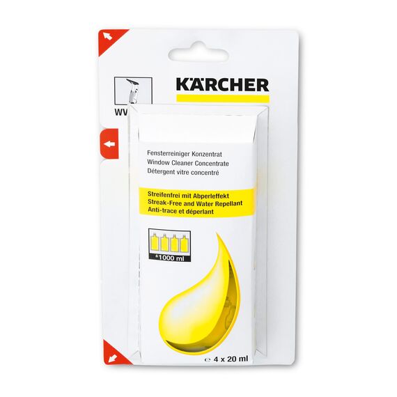 Kärcher 6.295-302.0 Glasreiniger Konzentrat (4 x 20 ml)
