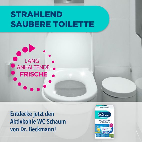 Dr. Beckmann Intensiv-Reiniger Wc-Schaum, Selbstaktivierender Schaum 3x 100 g ( Ein Bild des Artikels zeigt zwei verschiedene Versionen )