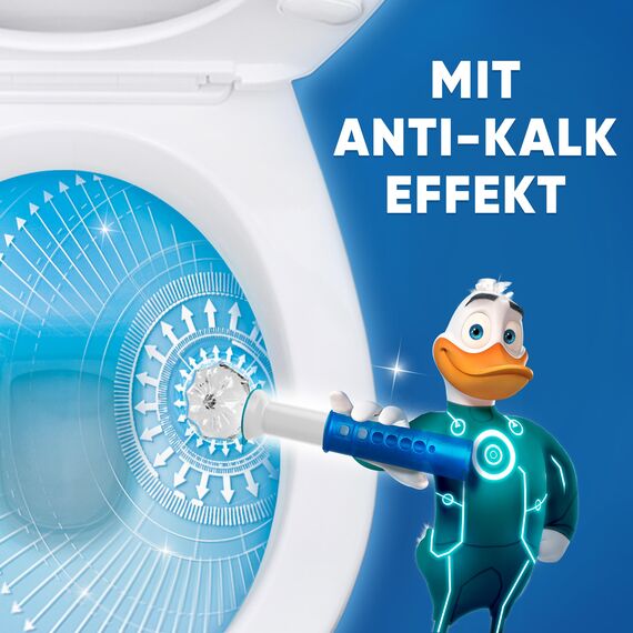 WC-Ente Frische-Siegel Nachfüller, körbchenloser WC-Reiniger, WC Duft, Eukalyptus, 2 Nachfüller (2 Stück)