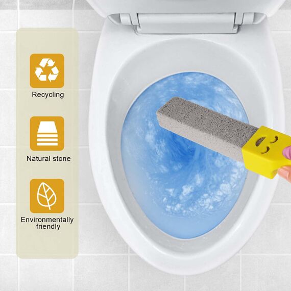 9 Stück Bimsstein toilette, Bimsstein Reinigungsstein mit 3 Griff, Cleaning block wc, wc bimsstein toilettenreiniger, Pumice Stone Toilet für Toilette, Bad, Waschbecken