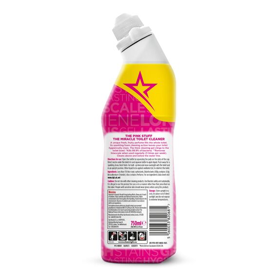 The Pink Stuff The Miracle Toilettenreiniger, 750 ml, 2 Stück