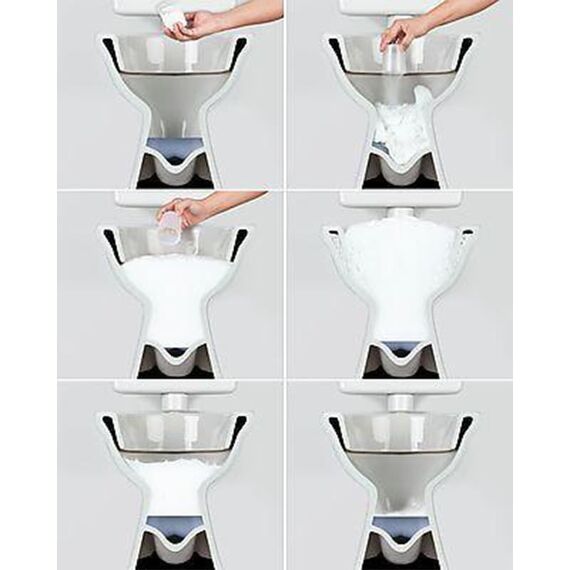 Pastaclean WC Pulver XXL 3 kg – Extra starker WC-Reiniger & Urinsteinentferner mit Pinienöl – Keramikaufheller & Bleaching-Effekt – Kalkreiniger & WC-Schaum gegen Urinstein, Kalk & Ablagerungen