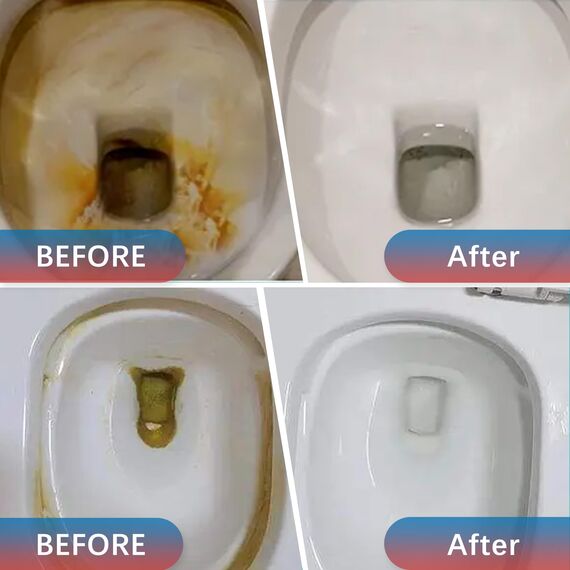 Juegot Bimsstein für die Reinigung der Toilette, reinigt kraftvoll harte Wasserringe für die Reinigung der Toilette im Haushalt, Packung Bimsstein Toilettenschüssel reinigen Bürste 3PCS
