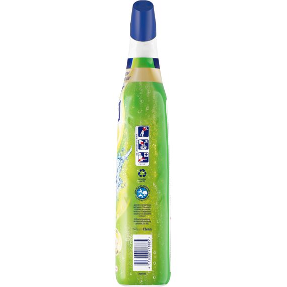WC-Frisch WC Reiniger Gel Lemon (750 ml), WC Reiniger mit Lufterfrischer-Effekt, Toilettenreiniger sorgt für hygienische Frische, mit 4-fach Aktivstoff-Kombination