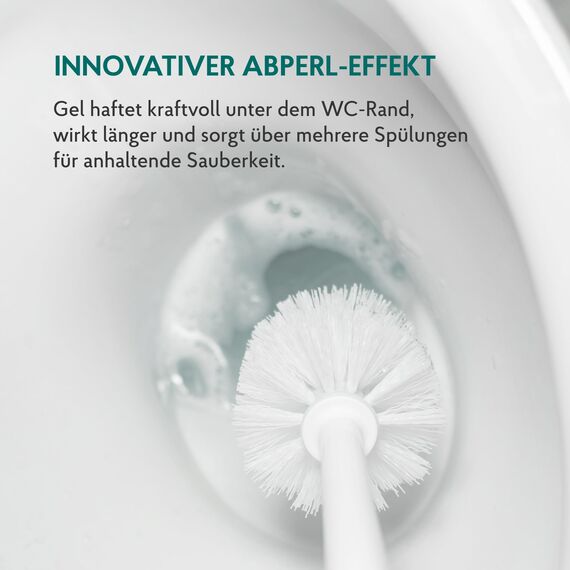 HAKA WC Reiniger Gel Orange, 3x 740 ml, extra stark gegen Kalk, Urin- & Wasserstein, langanhaltende Frische, Toilettenreiniger mit umweltfreundlicher Milchsäure