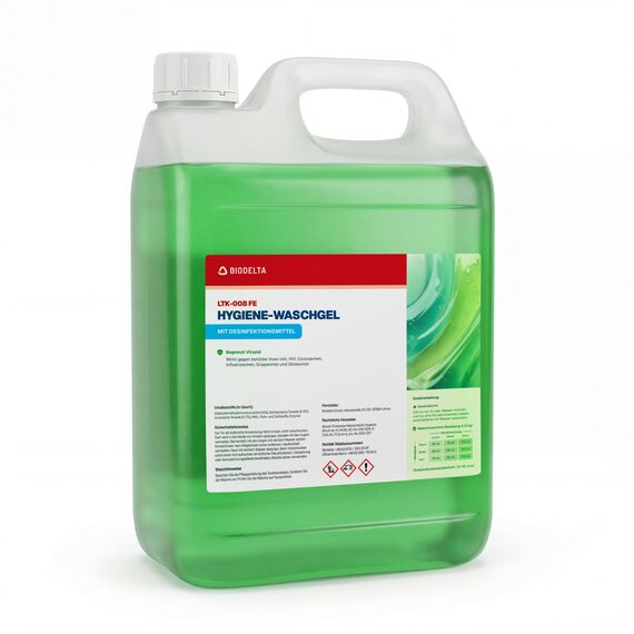 BioFormel LTK008 FE | Hygiene Waschmittel | Desinfektionswaschmittel | Wirkt desinfizierend für Ihre Kleidung | Konzentrat | Made in Germany (2L)