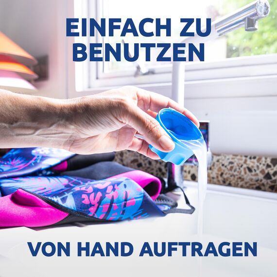 Nikwax Wetsuit Refresh 1L - Reiniger, Pflegemittel & Deodorant für Neoprenanzüge & Neoprenanzugzubehör. Leistungsstarkes Neoprenanzugshampoo und -erfrischer mit Ozeanbrise-Duft