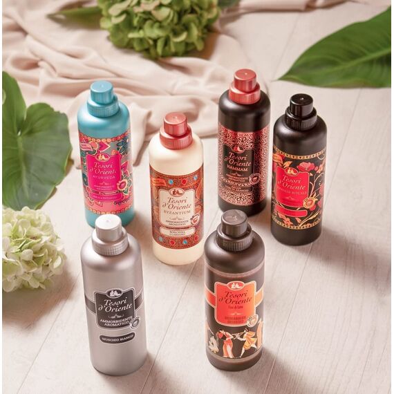 6x Tesori d'Oriente Weichspüler mit Weißem Moschus 750ml