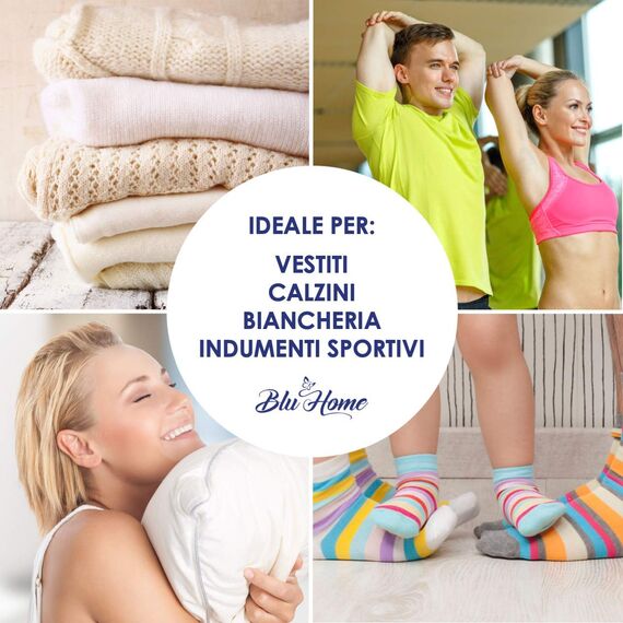 BLU HOME Wäscheparfüm Konzentriert (Frisch Sauber, 500 ml)