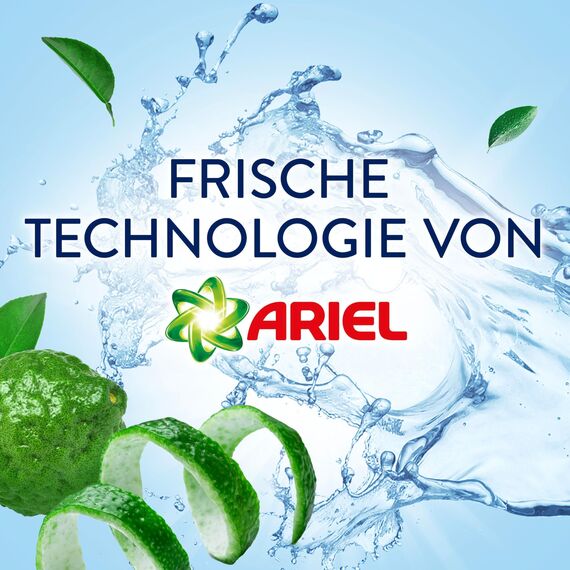 Lenor Weichspüler Megapack 12 × 36 Waschladungen, Freshness Guard Ariel, 24 Stunden „Wie Frisch Geduscht“ Gefühl, Mit Aktiver Geruchsabwehr