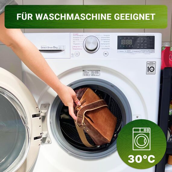 Lederreiniger Ledershampoo Lederwaschmittel für empfindliches Leder, ideal für Lammfell, Jacken, Schuhe, Felle & Motorradkleidung, schonende Reinigung, Spezialreiniger für Hand und Maschine (100ml)