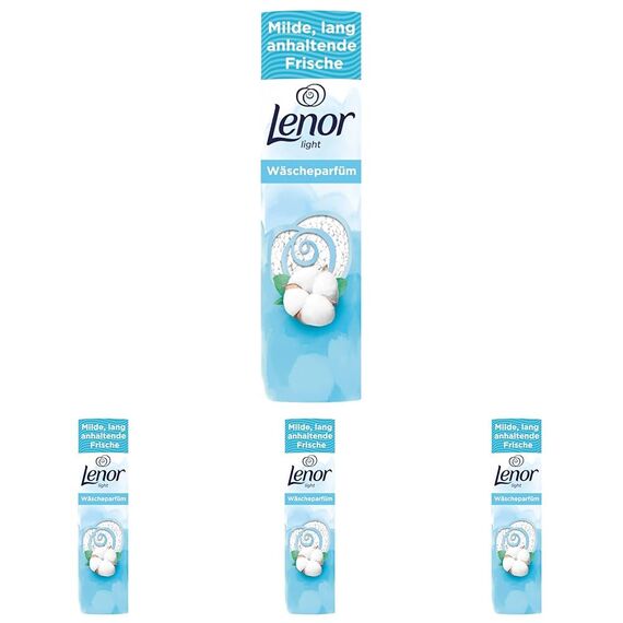 Lenor Light Wäscheparfüm Frische Baumwollblüte 275g, Für Milde, Lang Anhaltende Frische (Packung mit 4)