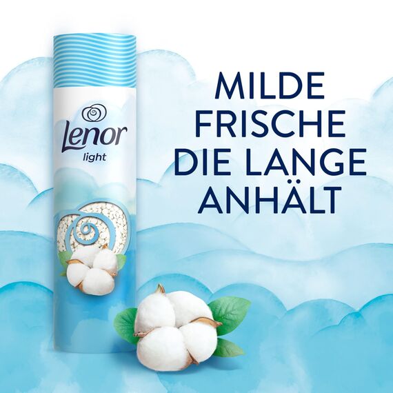 Lenor Light Wäscheparfüm Frische Baumwollblüte 275g, Für Milde, Lang Anhaltende Frische