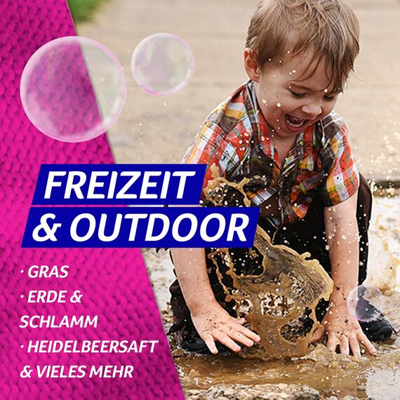 Vanish Oxi Action Pulver Pink – 1 x 1,125 kg – Fleckenentferner und Wäsche-Booster Pulver ohne Chlor – Für bunte Wäsche (Packung mit 3)