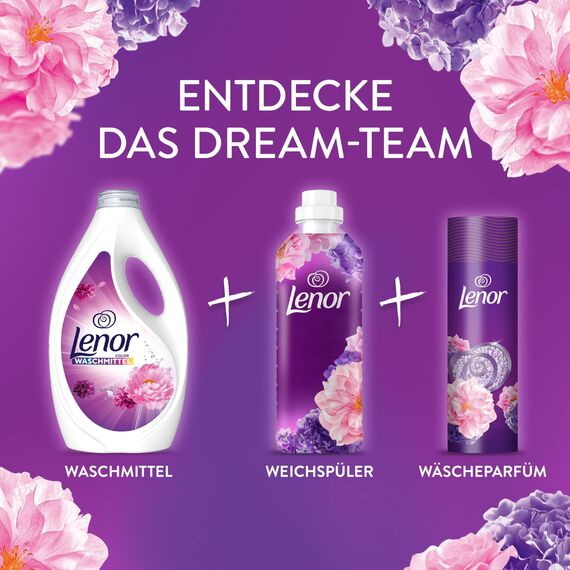 Lenor Wäscheparfüm Blütentraum 275g, Non-Stop Frische Für Bis Zu 12 Wochen Im Schrank