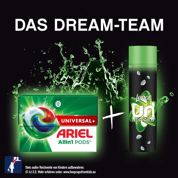 Lenor Unstoppables Duft Von Ariel Wäscheparfüm 275g, Frische Für Alle Textilien