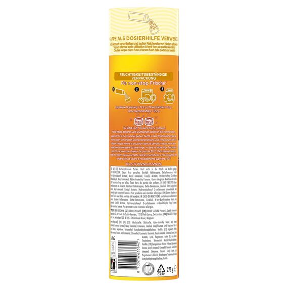 Lenor Wäscheparfüm Goldene Orchidee 275g, Non-Stop Frische Für Bis Zu 12 Wochen Im Schrank