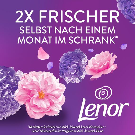 Lenor Wäscheparfüm Blütentraum 275g, Non-Stop Frische Für Bis Zu 12 Wochen Im Schrank