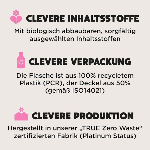 Ecover Zero Spülmittel Nachfüllpack, stark gegen Fett und Schmutz, dermatologisch getestet, Ecover Spülmittel, 1 x 5L