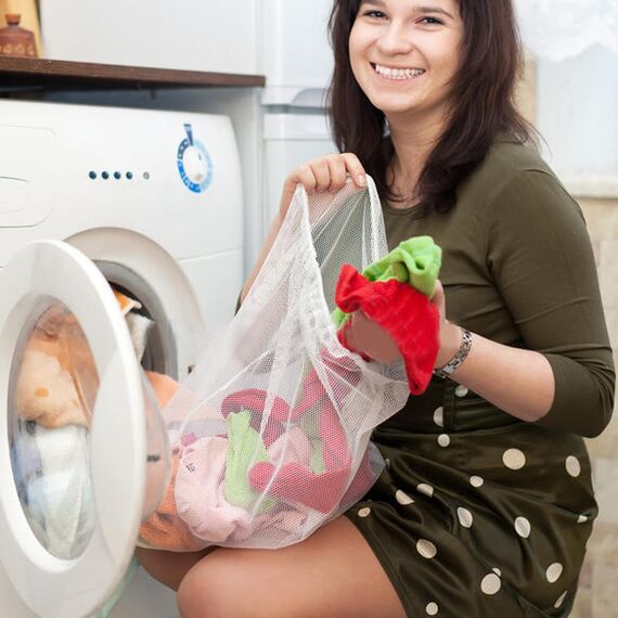 3 Stücke Wäschenetz für Waschmaschine, Wäschesack Waschmaschine Wäschebeutel mit Kordelstopper Wäschesäcke Feinmaschig Wäschetaschen für Babywäsche BH Unterwäsche(30 * 40cm,40 * 50cm,50 * 60 cm)