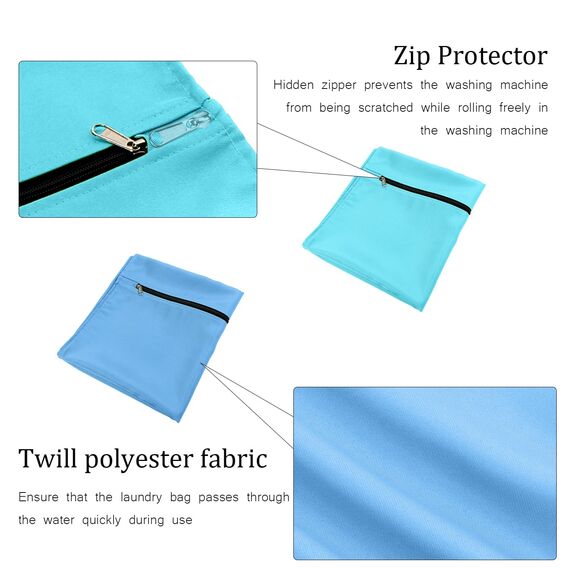 eROOSY 2 Stück Wäschesäcke für Haustiere, Wäschesack für Haustierkleidung, Wäschesack für Hunde und Katze Handtücher, Decken, Spielzeug