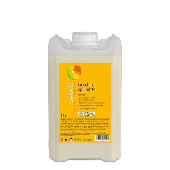 Sonett Geschirrspülmittel Calendula, 5 Liter