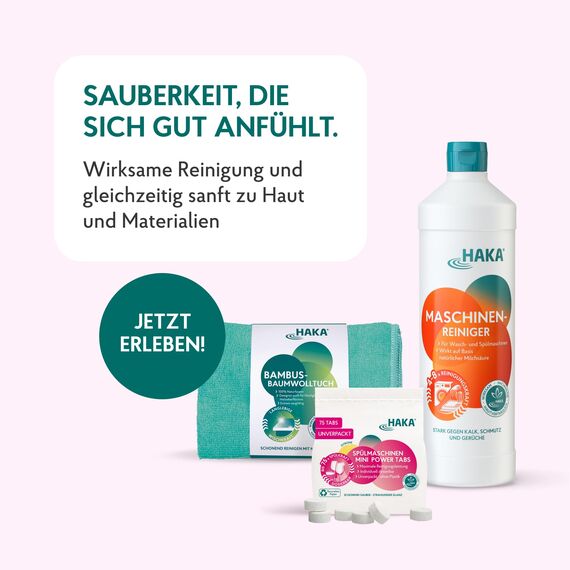HAKA Spülmittel Zitrone, 750 ml, Handspülmittel mit starker Fettlösekraft, extrem ergiebig, streifenfreie Sauberkeit, vegan, hautfreundlich