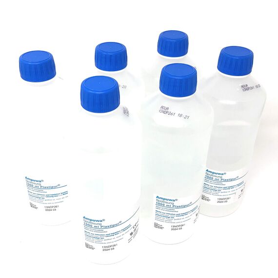 AMPUWA für Spülzwecke Plastipur 6X1000 ml