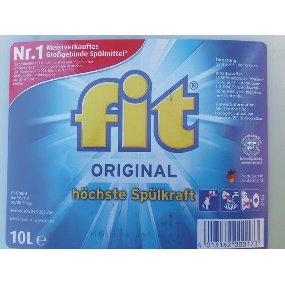 Fit Fit Spülmittel 10l Kanister