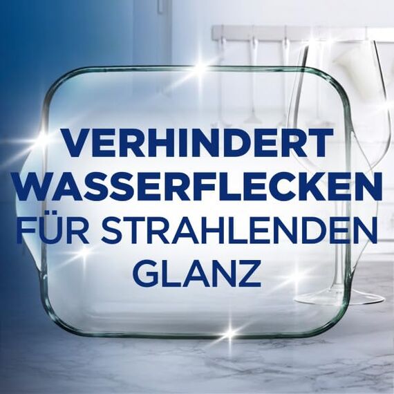 Finish Glanz- & Klarspüler – Für strahlendes und trockeneres Geschirr ohne Wasserflecken – Megapack mit 12 x 800 ml