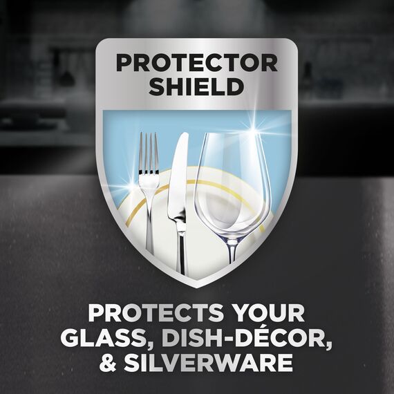 Finish Ultimate Infinity Shine Citrus Spülmaschinentabs – Geschirrspültabs für Tiefenreinigung, Fettlösekraft und Glanz mit Schutzschild – 80 Finish Caps (Packung mit 2)