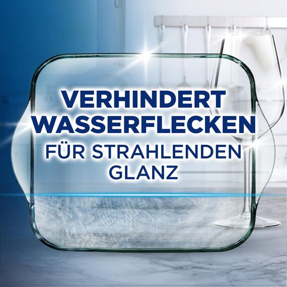 Finish Glanz- & Klarspüler – Für strahlendes und trockeneres Geschirr ohne Wasserflecken – Megapack mit 800 ml