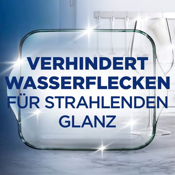 Finish Glanz- & Klarspüler – Für strahlendes und trockeneres Geschirr ohne Wasserflecken – Megapack mit 800 ml (Packung mit 3)