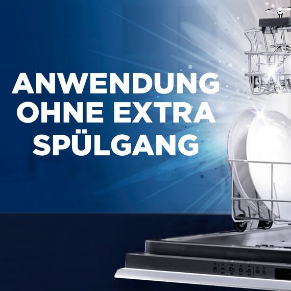 Finish Maschinenpfleger Tabs – Spülmaschinentabs gegen Schmutz und Fett im Inneren der Spülmaschine – Jahresvorrat mit 12 Geschirrspülreiniger Tabs