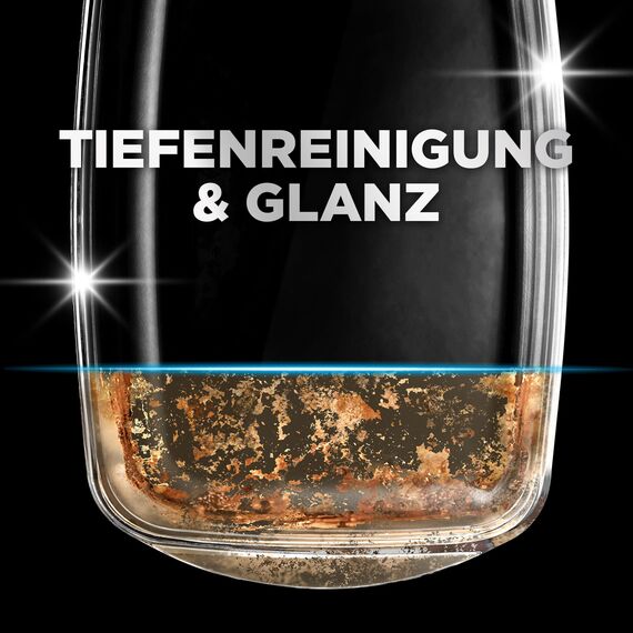 Finish Ultimate Infinity Shine Spülmaschinentabs – Geschirrspültabs für Tiefenreinigung, Fettlösekraft und Glanz mit Schutzschild – 80 Finish Caps