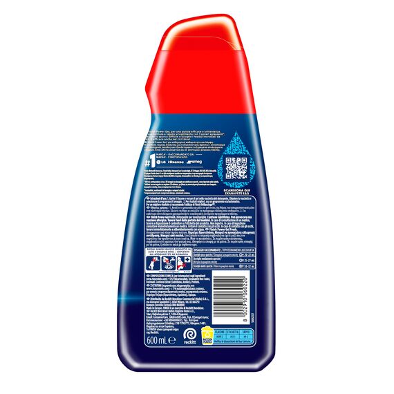 Finish Powergel Geschirrspülmittel Fresh, Spülmaschinengel, 120 Waschgänge, 4 Packungen mit je 30 Spülmaschinen