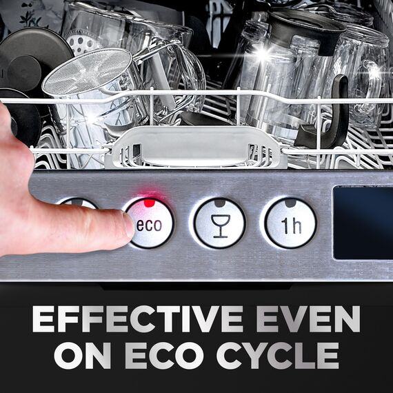 Finish Ultimate Infinity Shine Citrus Spülmaschinentabs – Geschirrspültabs für Tiefenreinigung, Fettlösekraft und Glanz mit Schutzschild – 80 Finish Caps (Packung mit 3)