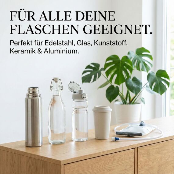 Flaschenreiniger - Reinigungstabletten für Flaschen 40 Stück, Bottle Cleaning Tabs, Flaschenreiniger, Thermoskannenreiniger, Reinigungstabs, trinkblase reinigungsset, Kraffenreiniger - Phosphatfrei!