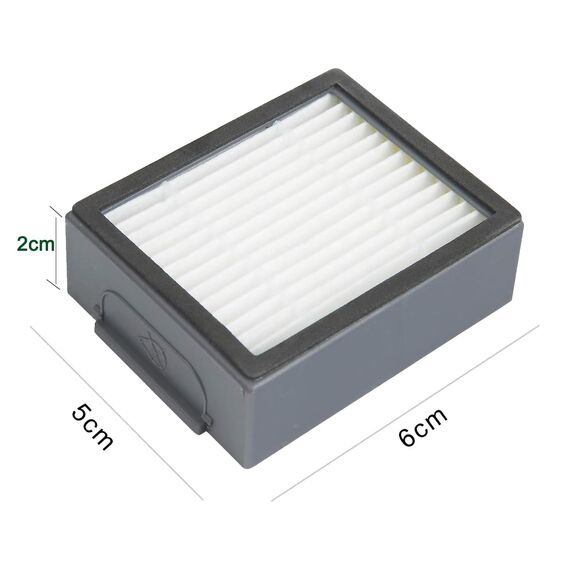 JoyBros Ersatz Zubehör für iRobot Roomba e5 e5154 e6 i7 i7+ i7156 i1 i1152 i3 + i3152 i4 i5 i8 Hauptbürsten X1 Satz, Filter HEPA X4,Seitenbürsten X4 Ersatzteile