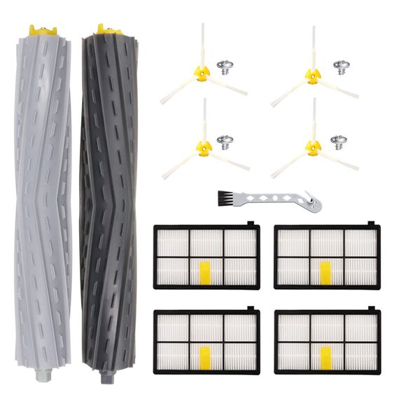 ANBOO Ersatzteile für iRobot Roomba 800 900 Serie, Bürsten Filter Ersatzteile für iRobot Roomba 860 865 866 870 871 875 876 880 886 896 960 966 971 976 980 981 Saugroboter