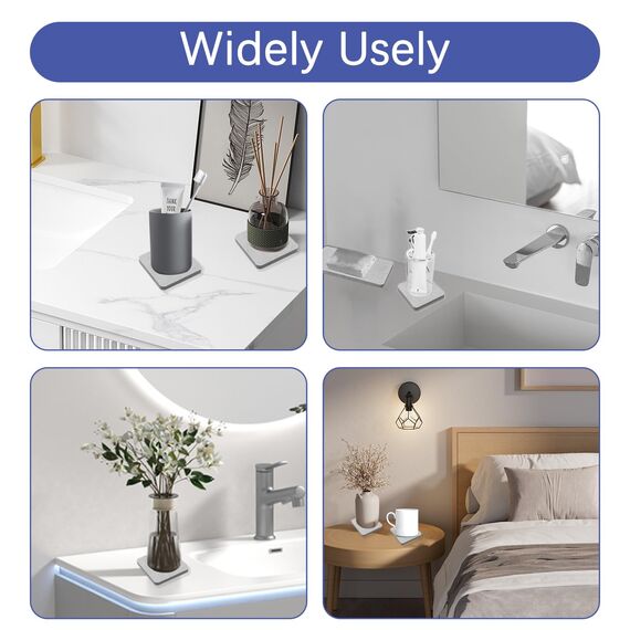 FYSL 3 Stück Wasserabsorbierender Stein für Spüle, Kieselgur Untersetzer, Diatomit Saugfähige Untersetzer, Wasser Absorbieren Und Entfeuchten, Diatomit Tablett für Schwämme, Bürsten, Seife