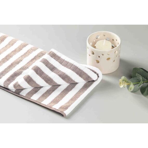 gryeer 8er-Set Microfaser Geschirrtücher, super saugfähig, weich und dick Küchentücher,Überprüfen Sie entworfen mit hängenden Schleifen, 65 x 45 cm, Khaki