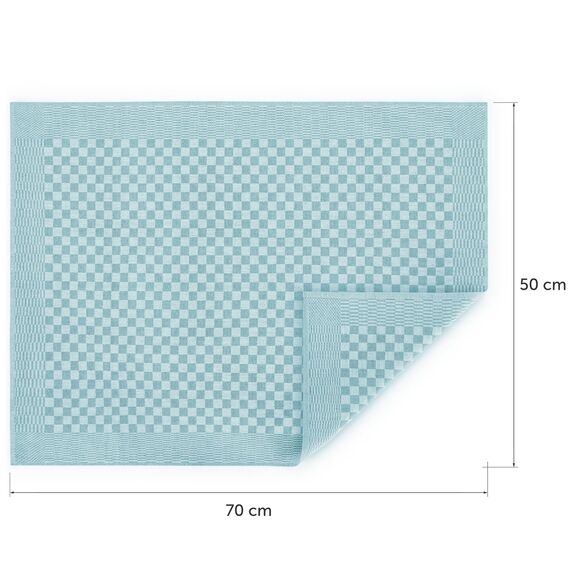 Blumtal Geschirrtücher Baumwolle 50x70 cm im 20er Set - Oeko-TEX zertifizierte Küchentücher - extrem saugstarke Geschirrhandtücher - Küchenhandtücher waschbar 95 °C - Geschirrtuch Grün Mint