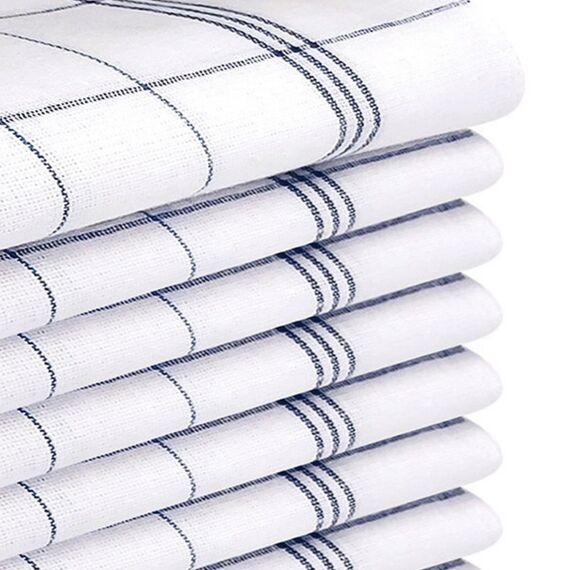 BARBONS Geschirrtücher 40er Set - Baumwolle 50x70 cm - Oeko-TEX Zertifiziert - Küchentextiliensets Trockentücher Küchenhandtücher Küchentücher Geschirrhandtücher Waschbar bis 90 C Anthrazit