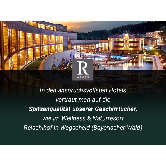 ZOLLNER 5er Set Geschirrtücher Baumwolle in 50x70 cm - super saugstarke und robuste Küchentücher - waschbar bis 60°C – in anthrazit - Gastronomiequalität - Oeko Tex® Zertifiziert