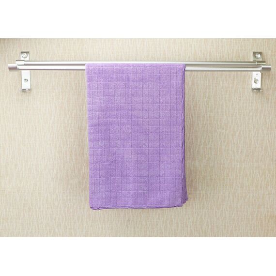 gryeer 8er-Set Microfaser Geschirrtücher, weiche, super saugfähige und fussel freie Küchentücher, 45 x 65 cm (Violett)